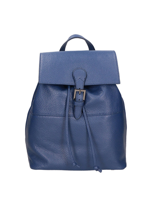Zaino da Donna in Vera Pelle | Gave Lux | GLX220685523FBG-D24_BLU_BLUE