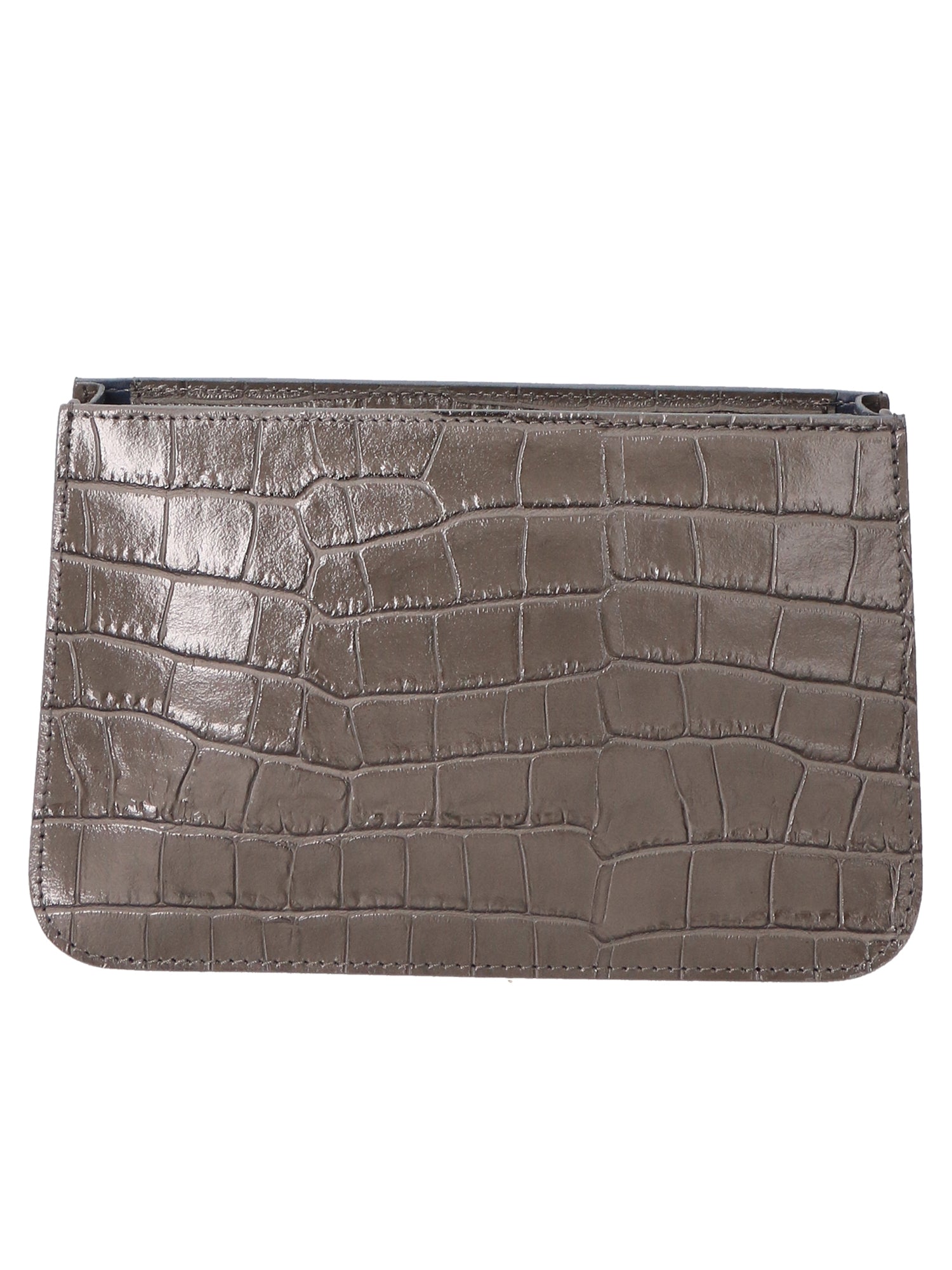 Borsa a spalla da Donna in Vera Pelle | Gave Lux | GLX220541423FBG-B27_GRIGIO_SCURO