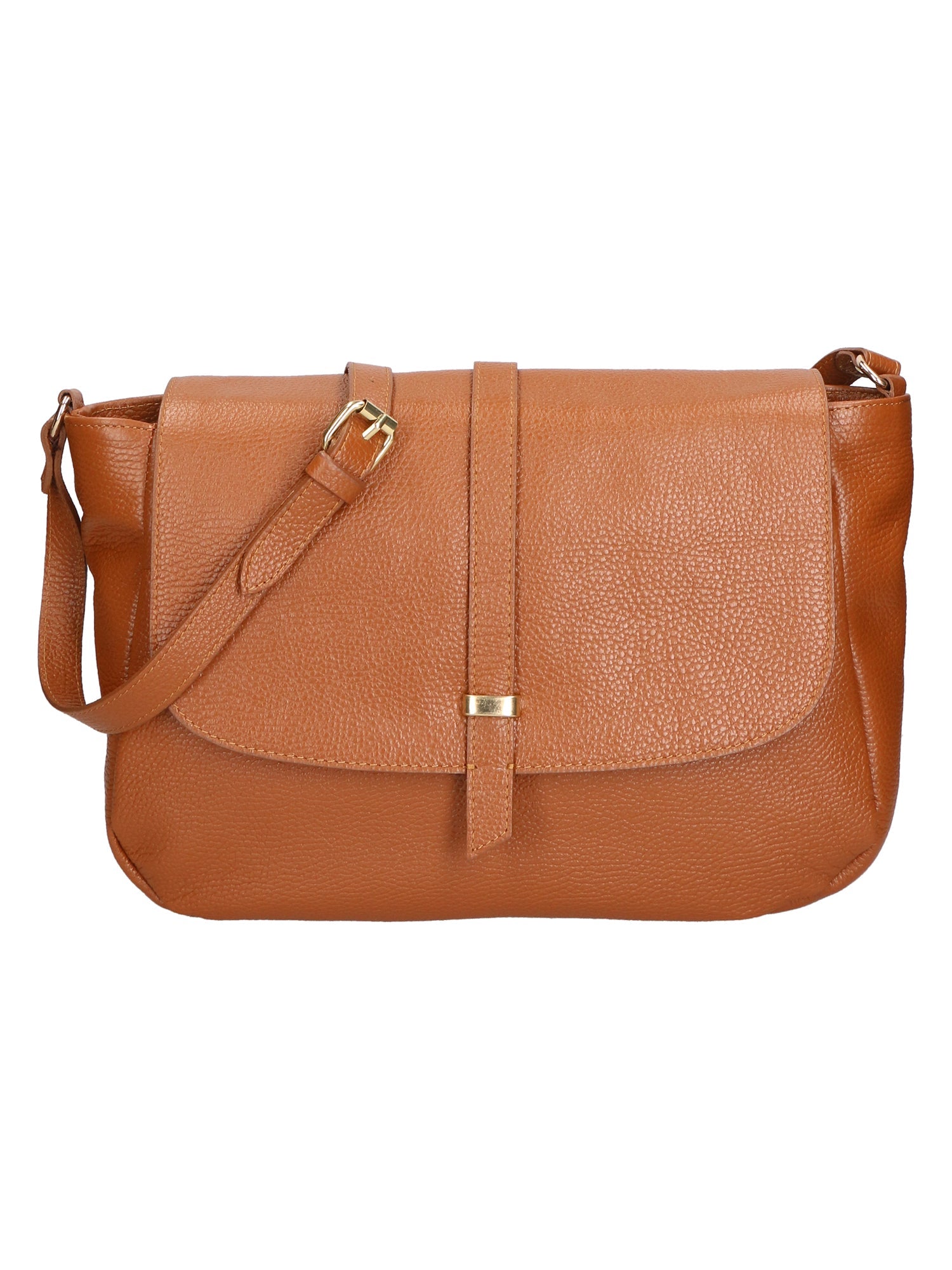 Borsa a spalla da Donna in Vera Pelle | gave lux | GLX220651923FBG-D17_CUOIO_SCURO