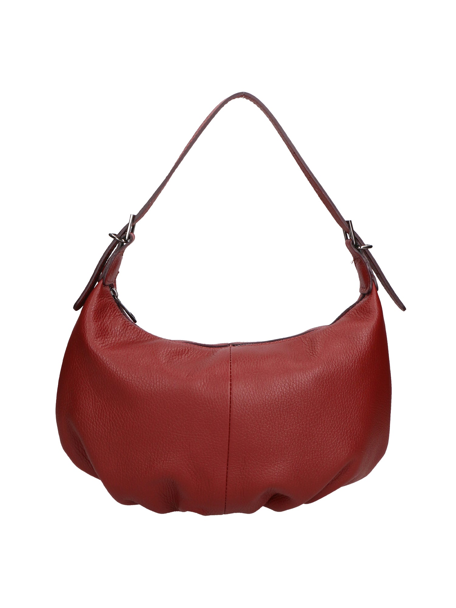 Borsa a spalla da Donna in Vera Pelle | Gave Lux | GLX220651223FBG-ROSSO_SCURO