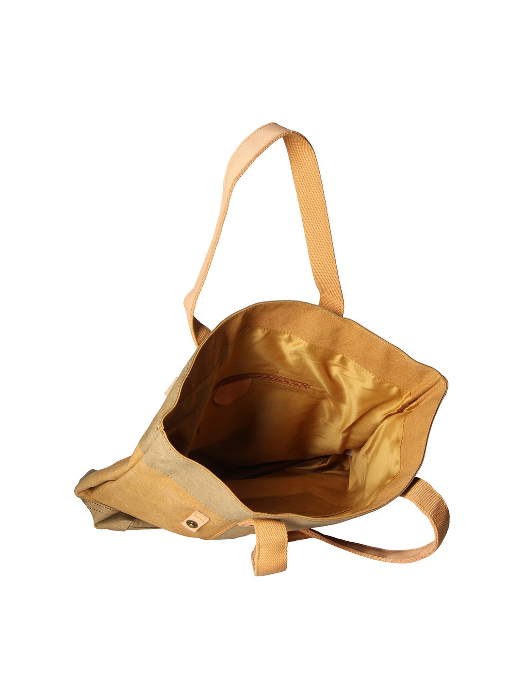 Maura Unisex-Handtasche aus Canvas und Leder
