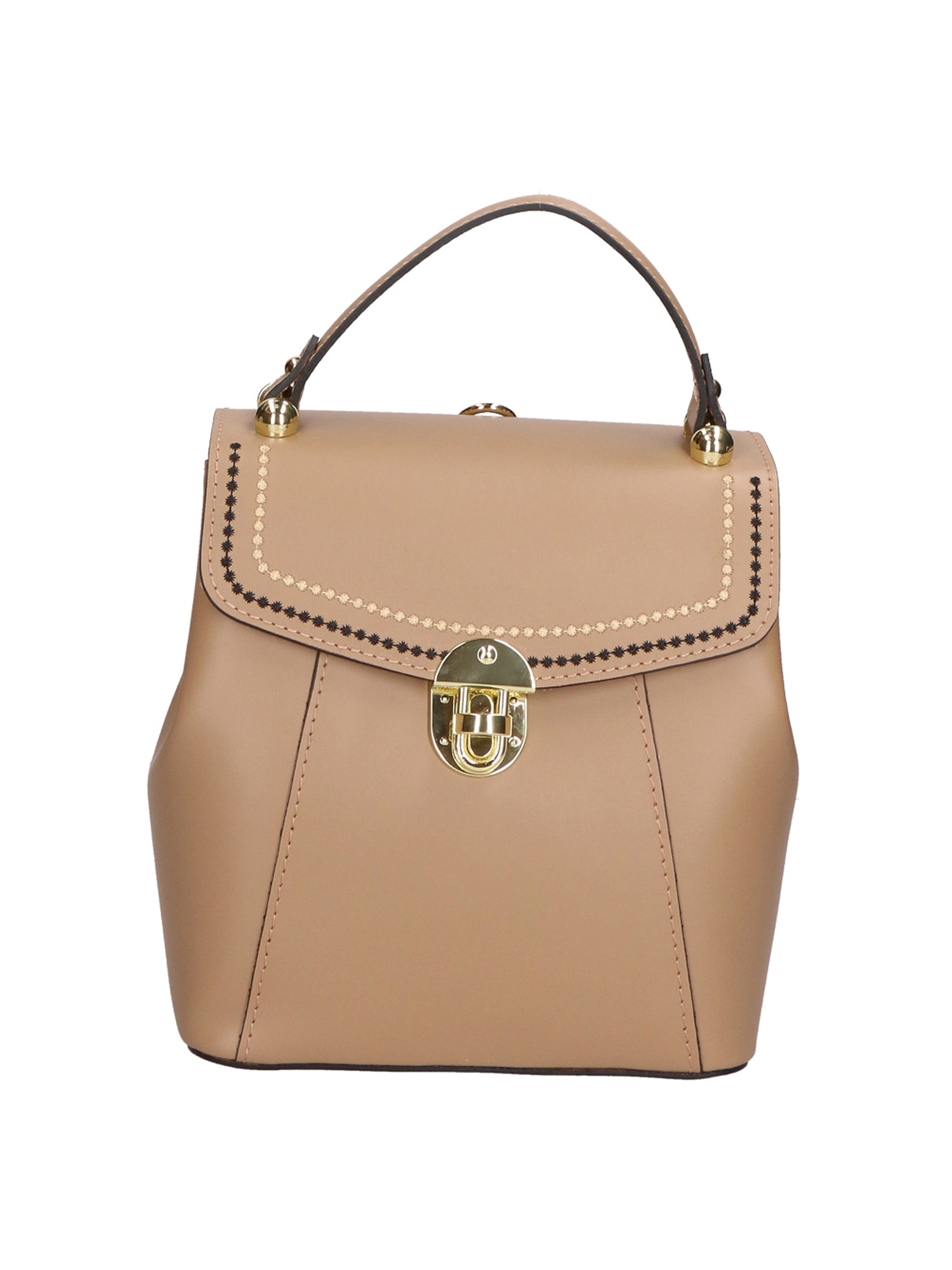 Borsa a mano da Donna in Vera Pelle | Gave Lux | GLX220593723FBG-L110_TAUPE_CHIARO