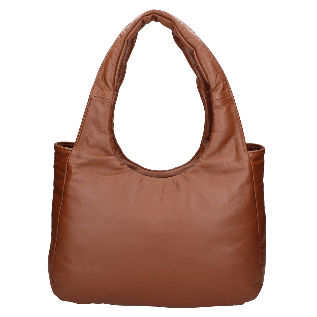 borsa a mano da Donna in Vera Pelle | gave lux | GLX220650223FBG-S17_CUOIO_SCURO