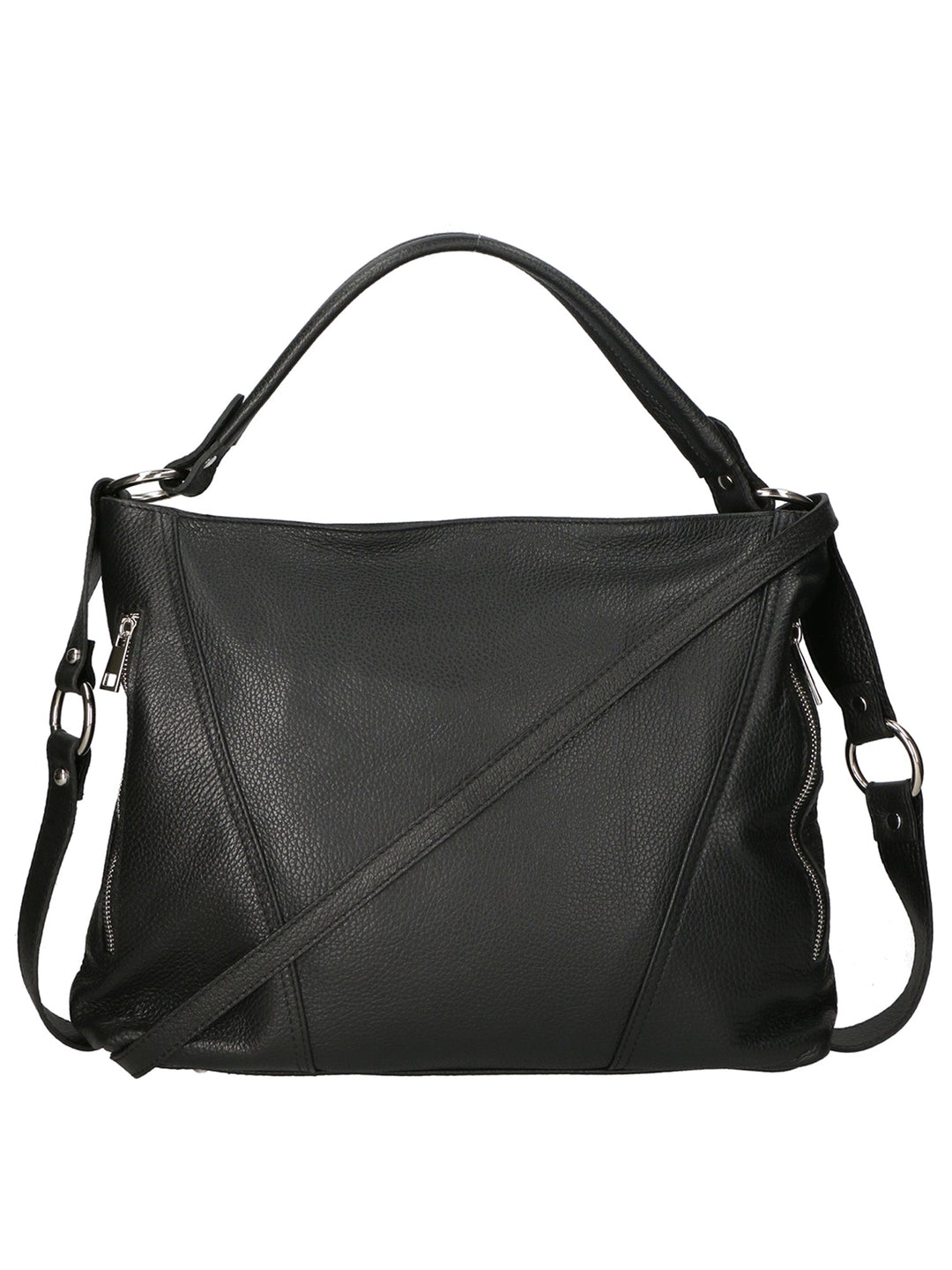 Emily Borsa a spalla da Donna in Vera Pelle