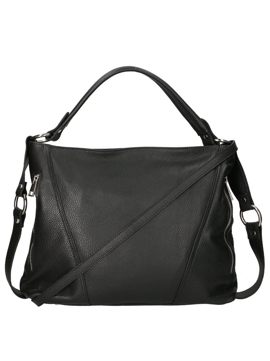Emily Borsa a spalla da Donna in Vera Pelle