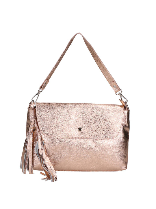 Pochette da Donna in Vera Pelle | Gave Lux | GLX220592323FBG-DL6_ORO_ROSA