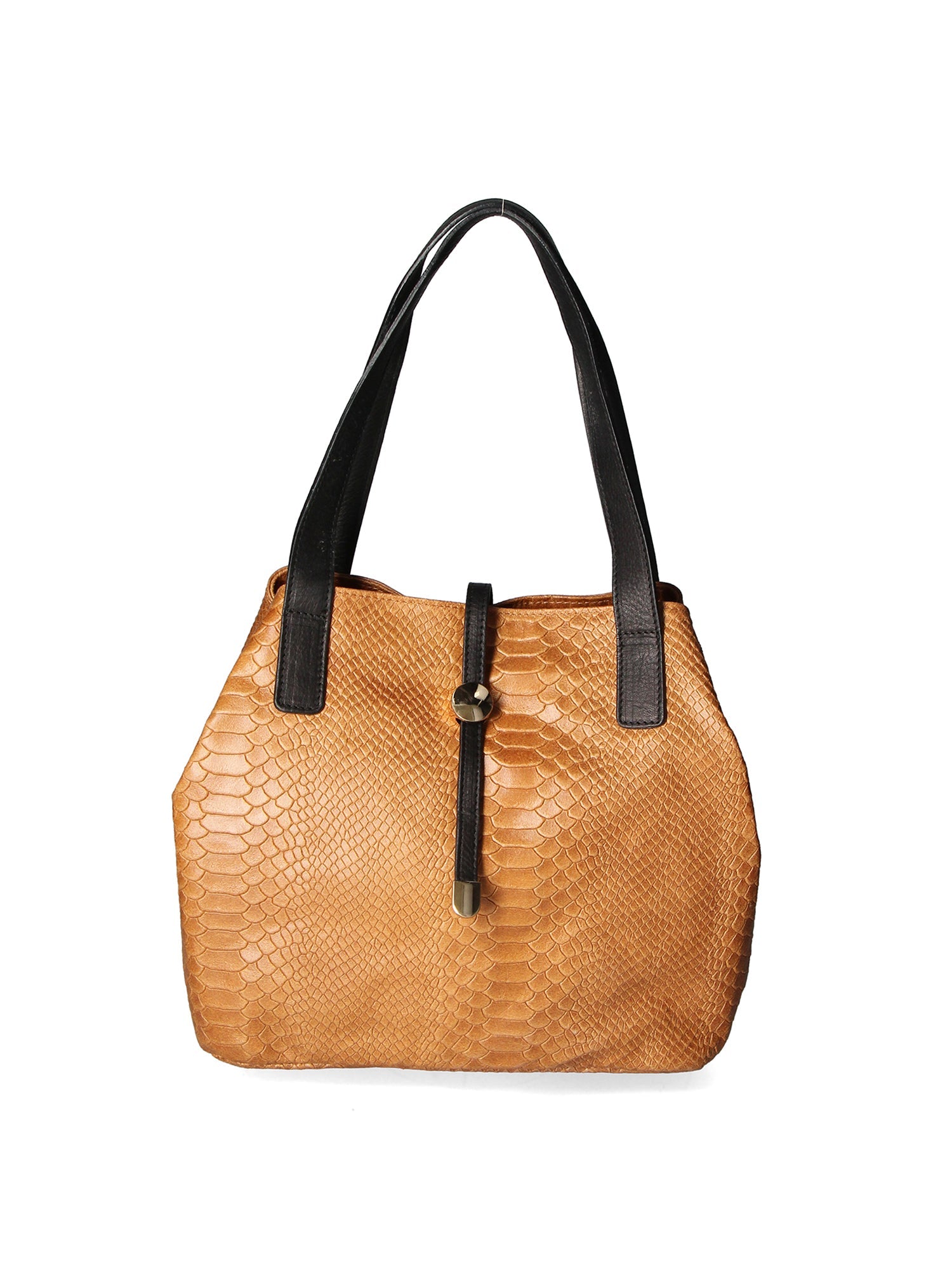 Borsa a mano da Donna in Vera Pelle | Gave Lux | GLX22527623FBG-031_CUOIO_SCURO