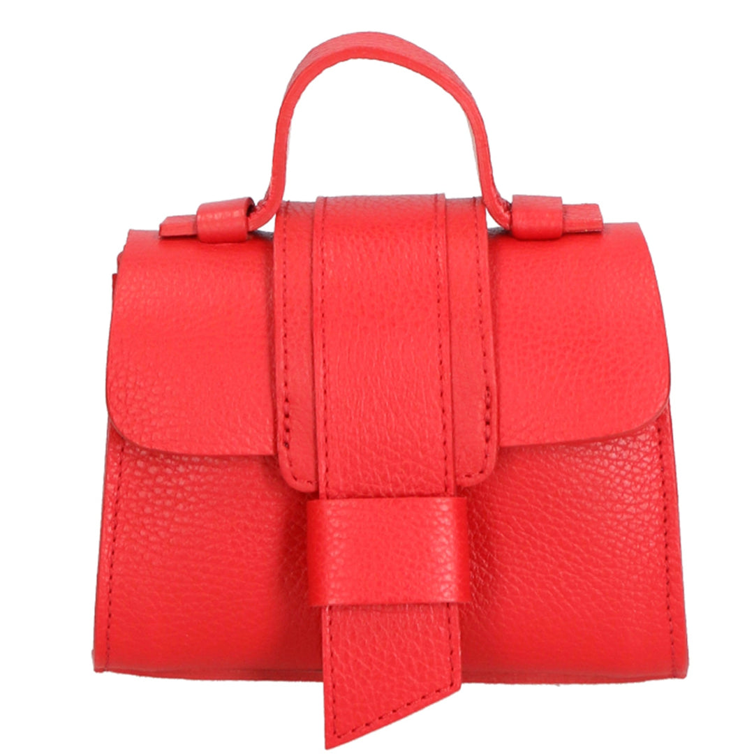 Borsa a mano da Donna in Vera Pelle | Gave Lux | GLX220625023FBG-D58_ROSSO_+_D13_ROSA