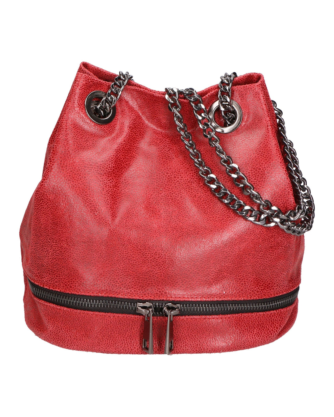 Borsa a spalla da donna In Vera pelle | gave lux | GLX22113123FBG-ROSSO_SCURO