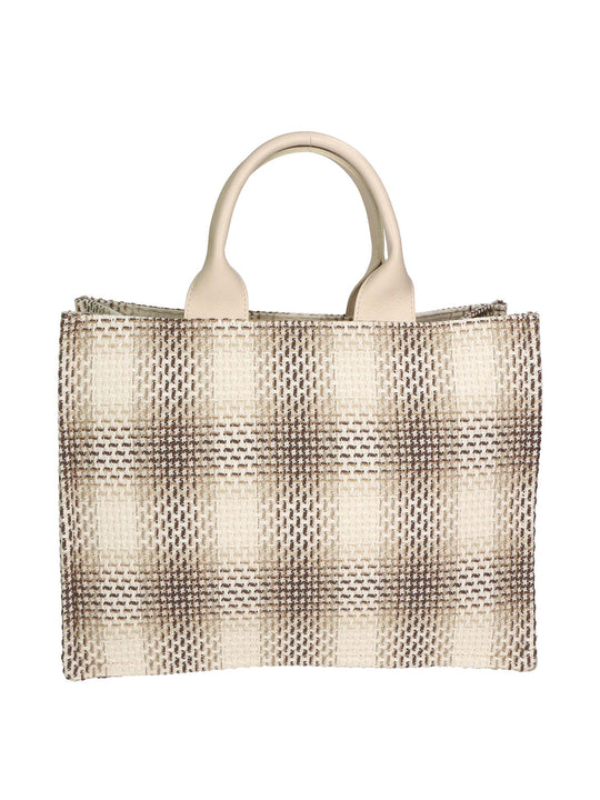 Borsa a spalla da Donna in Cotone | Gave Lux | GLX220508623FBG-40_TAUPE