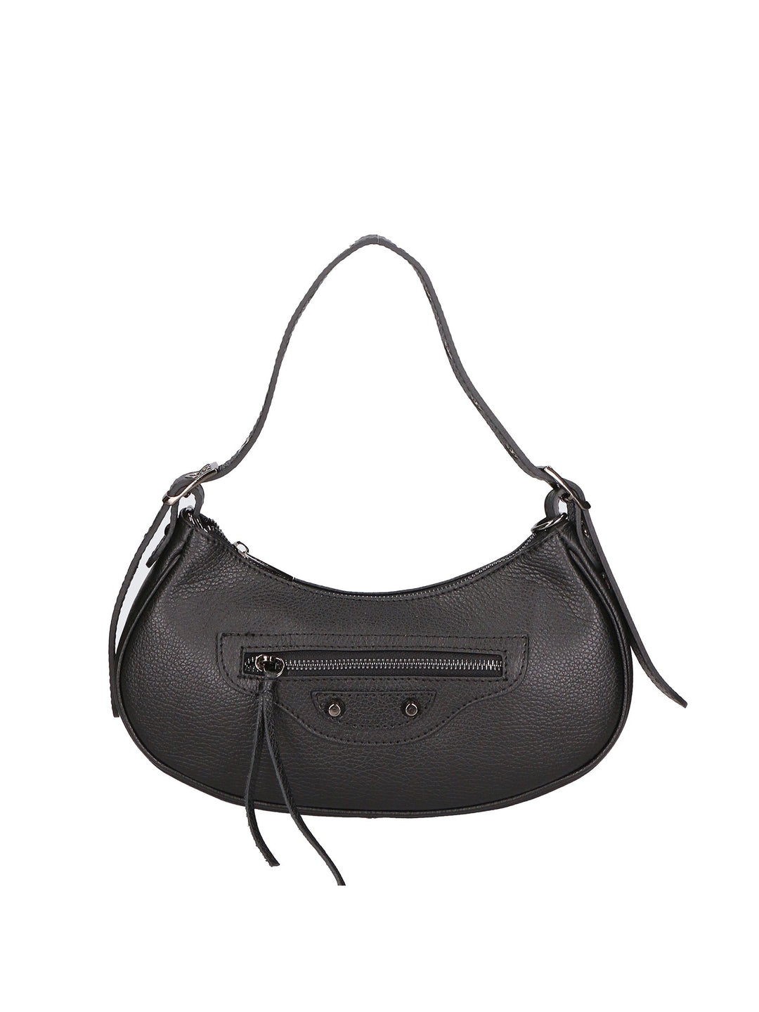 Borsa a spalla da Donna in Vera Pelle | Gave Lux | GLX220654823FBG-NERO