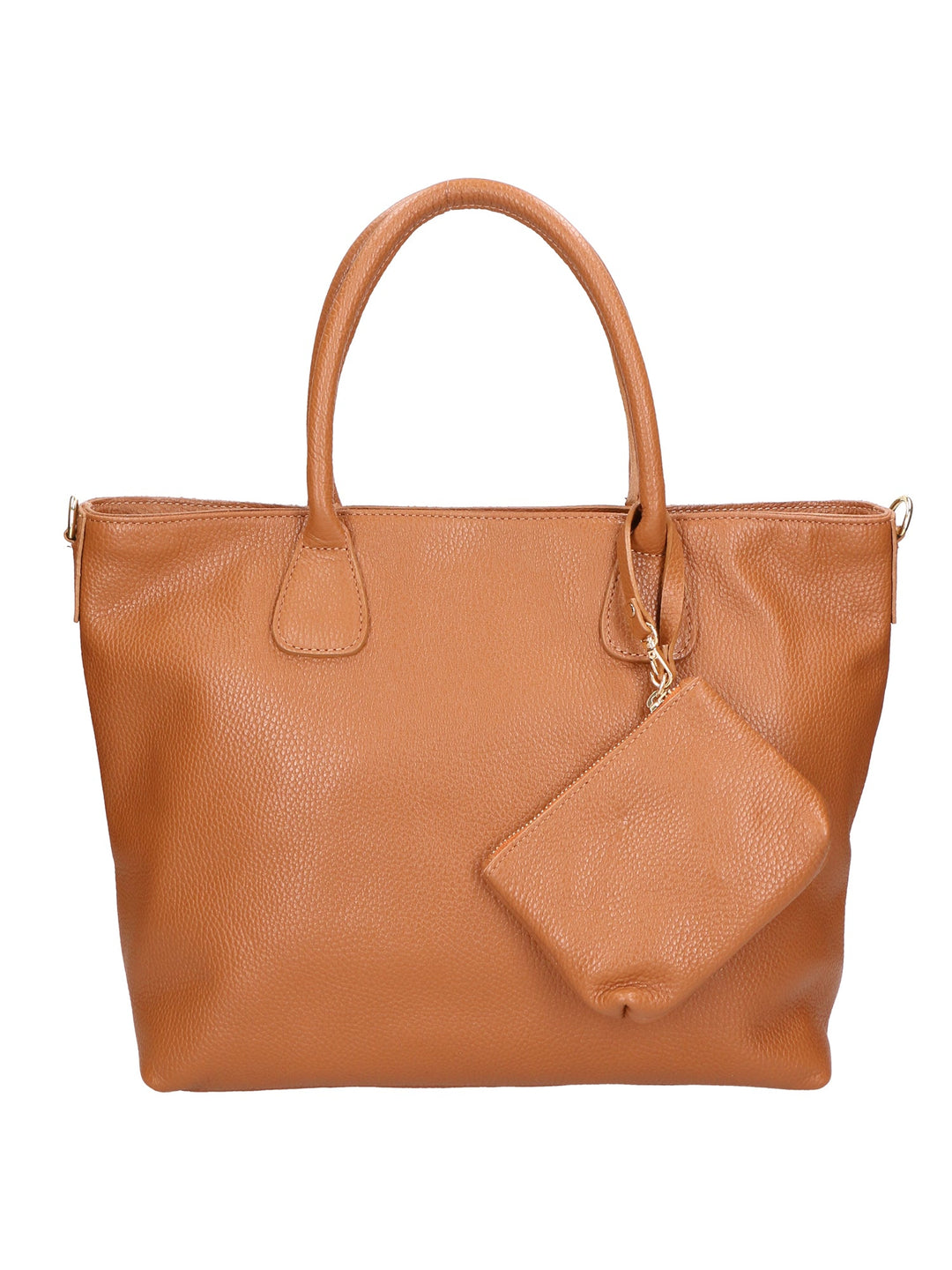 Borsa a mano unisex In Vera pelle | gave lux | GLX220652023FBG-D17_CUOIO_SCURO