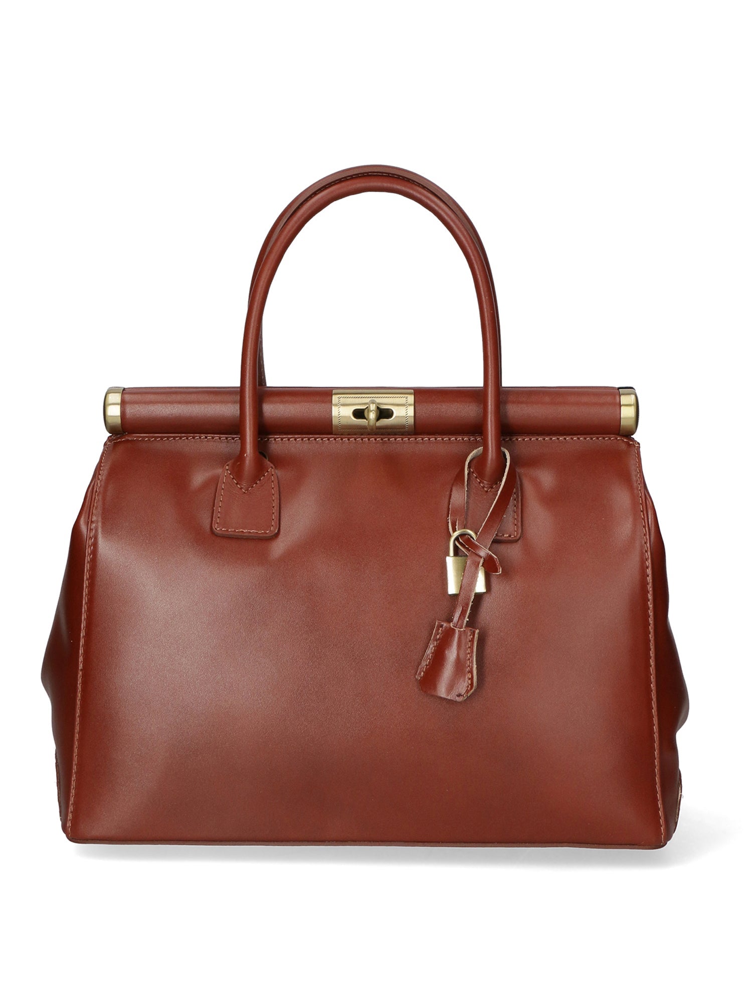 borsa a mano da Donna in Vera Pelle | Gave Lux | GLX22910623FBG-MARRONE_BROWN