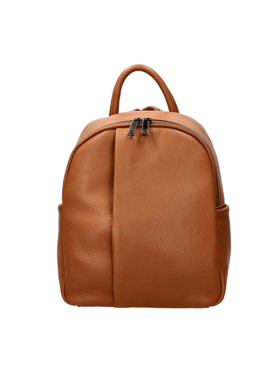 Zaino da Donna in Vera Pelle | Gave Lux | GLX220543423FBG-D17_CUOIO_SCURO_DARK_COGNAC