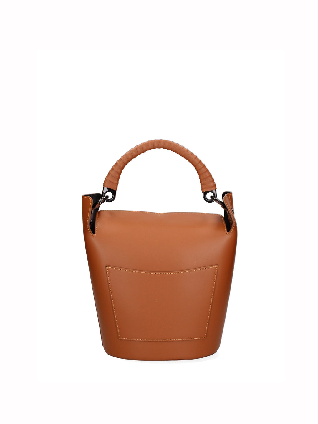 Damen-Beuteltasche aus echtem Leder