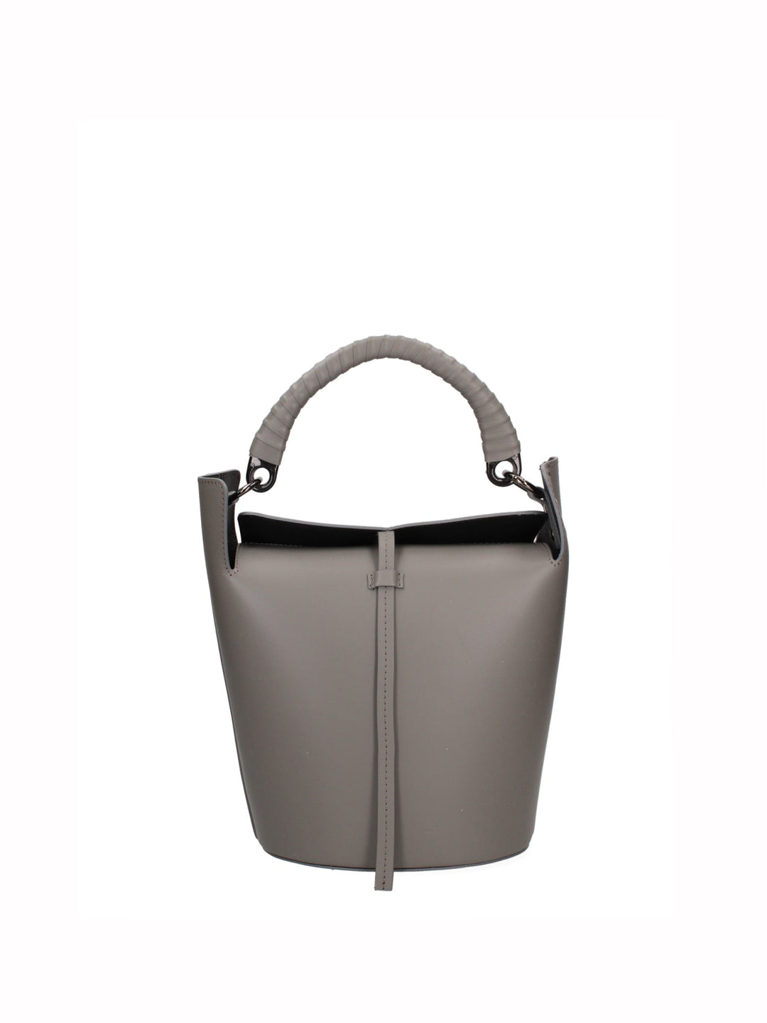 Borsa a secchiello da donna In Vera pelle | Gave Lux | GLX22654923FBG-GRIGIO