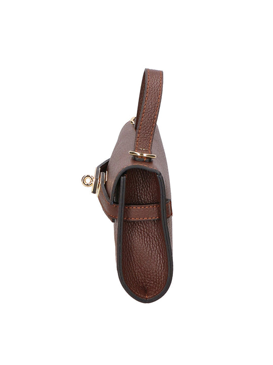 Uma Damen-Clutch aus echtem Leder