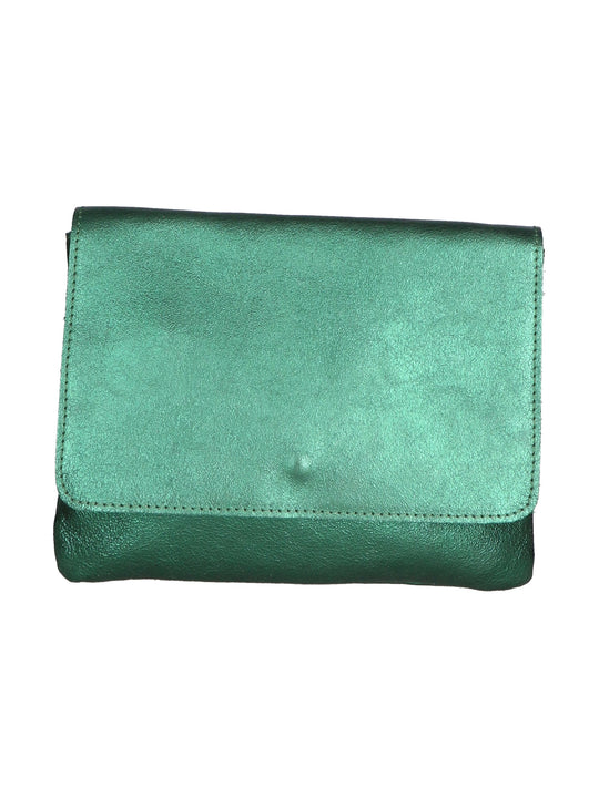 Pochette da Donna in Vera Pelle | Gave Lux | GLX220541323FBG-L016_VERDE_SCURO