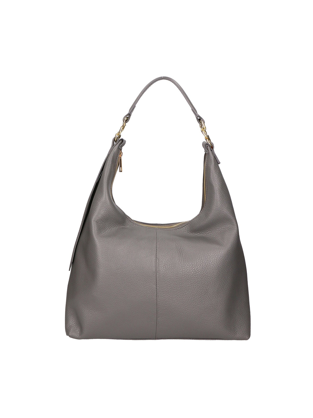 Borsa a spalla da Donna in Vera Pelle | Gave Lux | GLX220667323FBG-D27_GRIGIO_SCURO