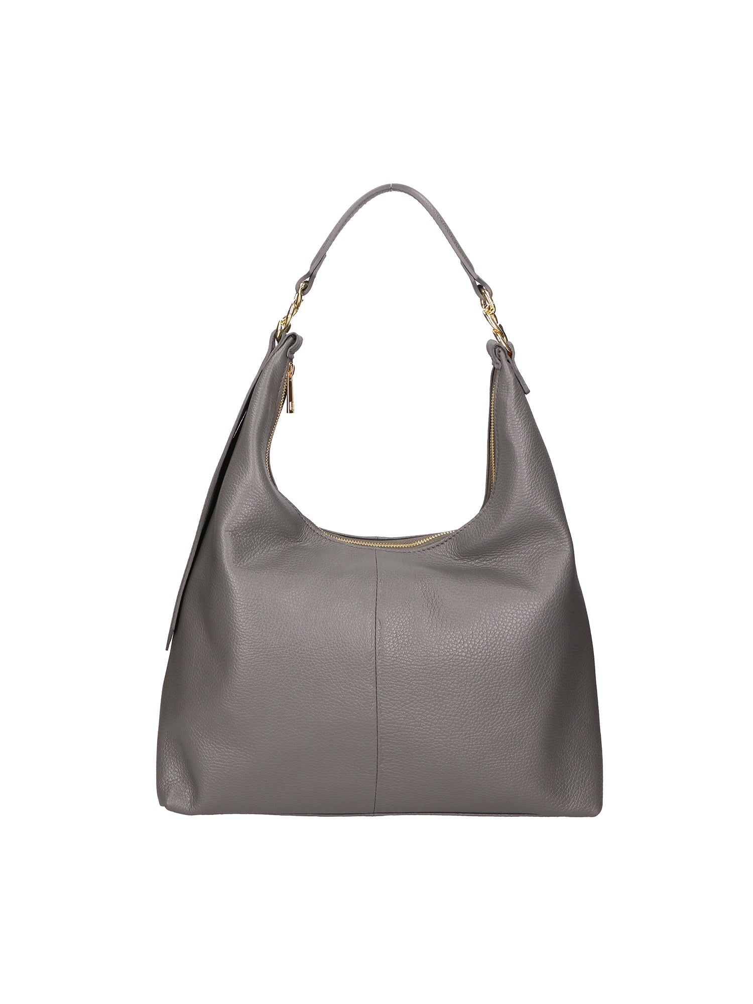 Borsa a spalla da Donna in Vera Pelle | Gave Lux | GLX220667323FBG-D27_GRIGIO_SCURO
