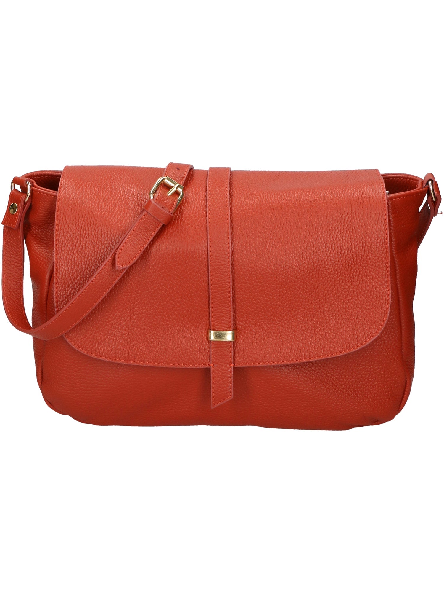 Borsa a spalla da Donna in Vera Pelle | gave lux | GLX220651923FBG-D61_MATTONE