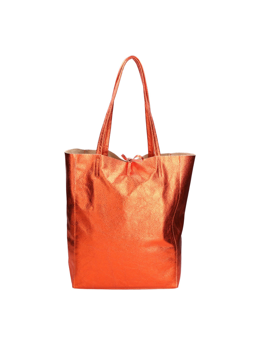 Borsa a spalla da Donna in Vera Pelle | Gave Lux | GLX220592123FBG-DL35_ARANCIO
