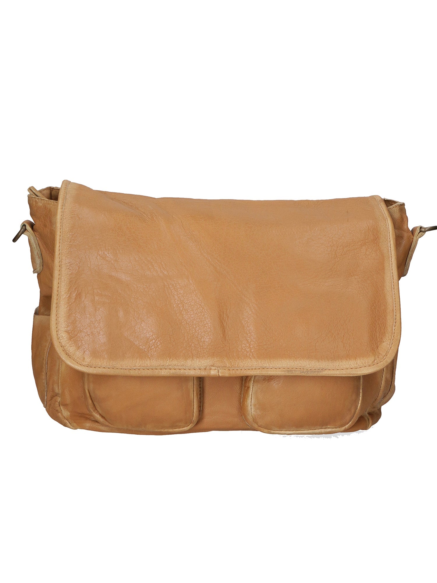 borsa a spalla da Donna in Vera Pelle | Gave Lux | GLX22556123FBG-CUOIO