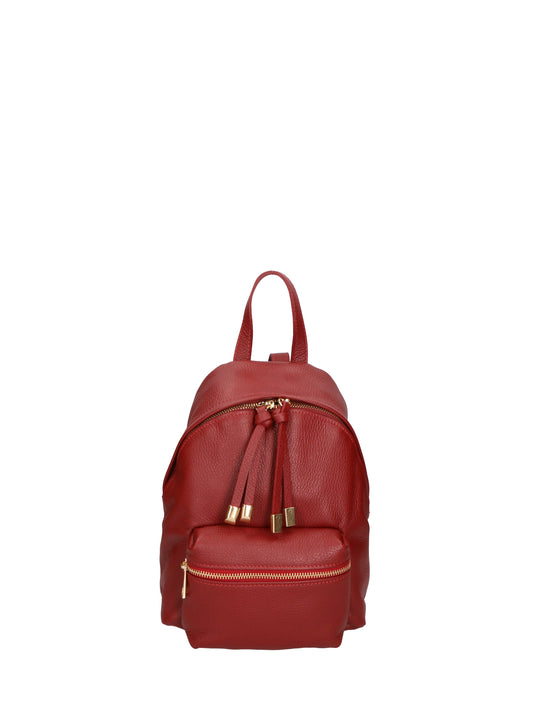 Borsa a mano da donna In Vera pelle | Gave Lux | GLX220651523FBG-D10_ROSSO_SCURO