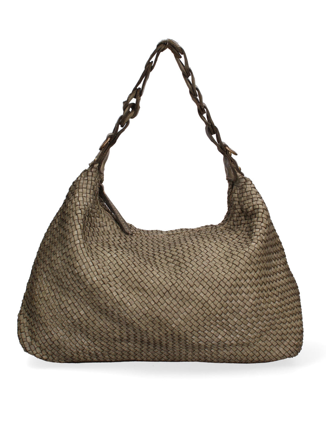 Borsa a spalla da donna In Vera pelle | Gave Lux | GLX22779923FBG-VERDE_MILITARE