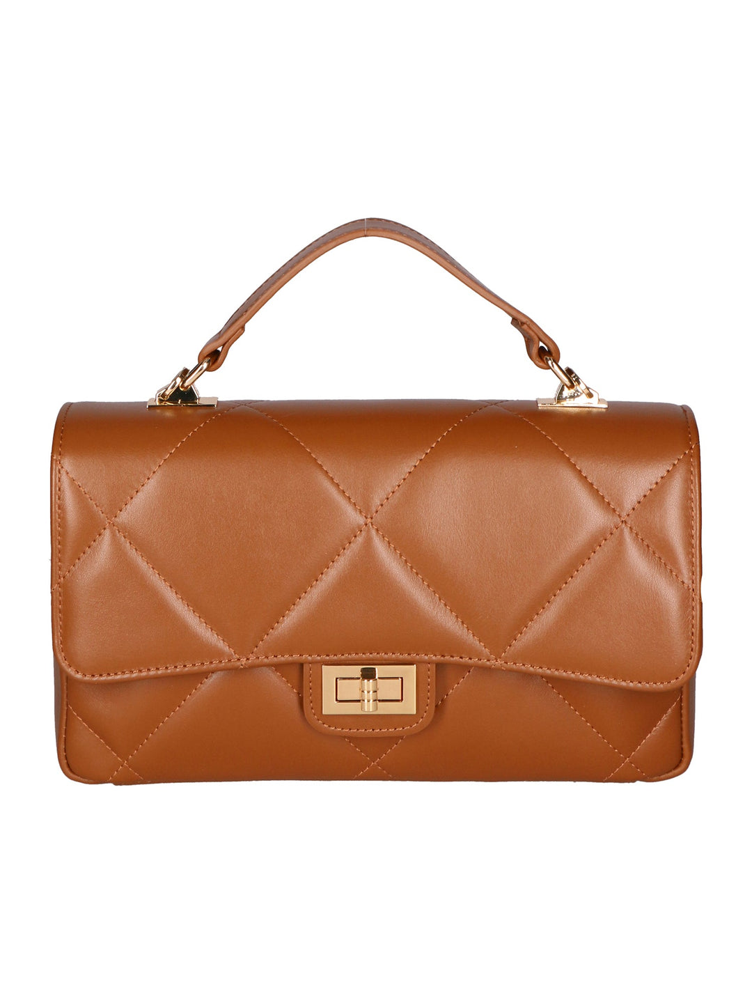 Borsa a spalla da Donna in Vera Pelle | gave lux | GLX220687923FBG-S17_CUOIO_SCURO