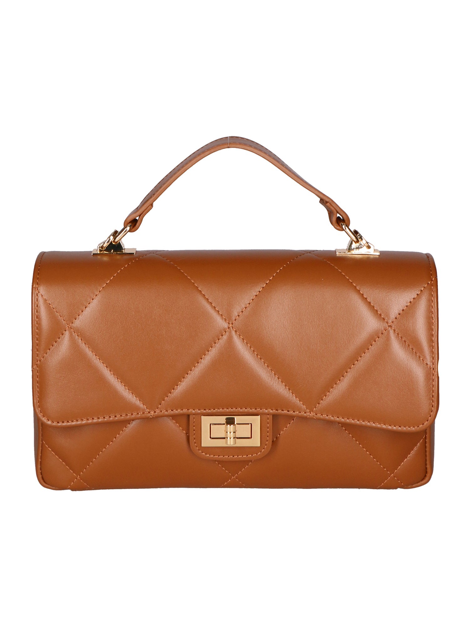 Borsa a spalla da Donna in Vera Pelle | gave lux | GLX220687923FBG-S17_CUOIO_SCURO