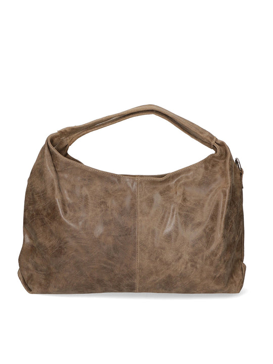 Borsa a sacca da Donna in Vera Pelle | Gave Lux | GLX228005323FBG-TAUPE
