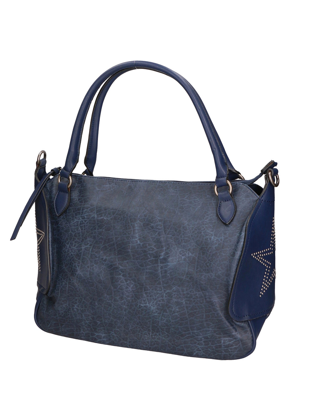 Rosa Damen Handtasche aus Kunstleder
