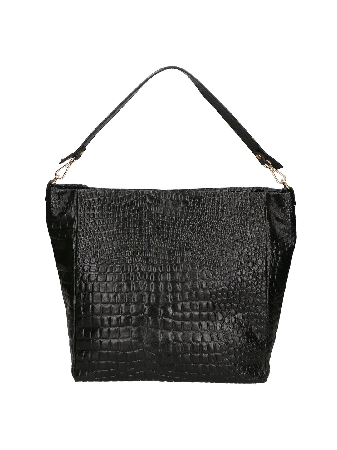 Borsa a spalla da Donna in Vera Pelle | gave lux | GLX220650023FBG-019_NERO