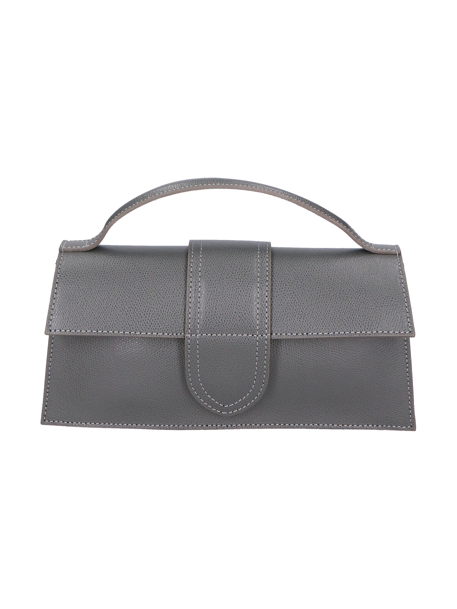 Borsa a mano da Donna in Vera Pelle | Gave Lux | GLX220651623FBG-GRIGIO