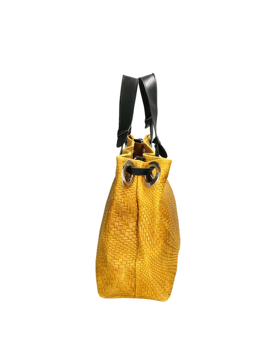 Emilia Borsa a spalla da Donna in Vera Pelle
