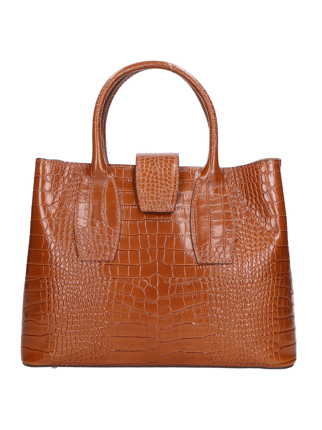 Borsa a mano da Donna in Vera Pelle | Gave Lux | GLX220654223FBG-CUOIO_COGNAC