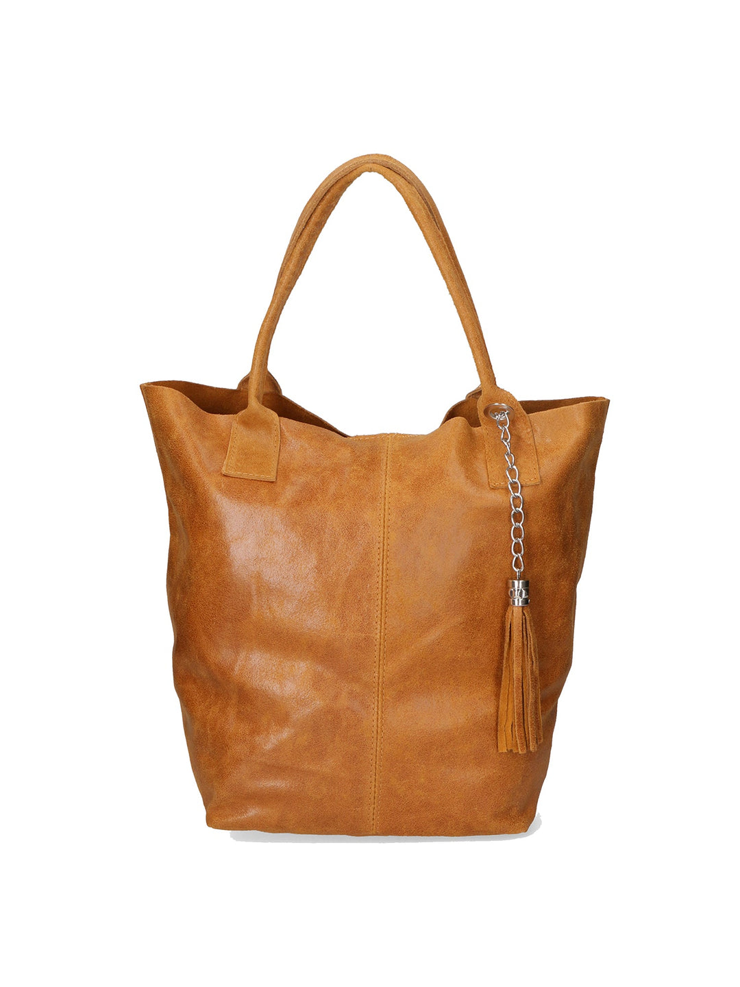 Borsa a sacca da Donna in Vera Pelle | Gave Lux | GLX22519023FBG-005_CUOIO_CHIARO