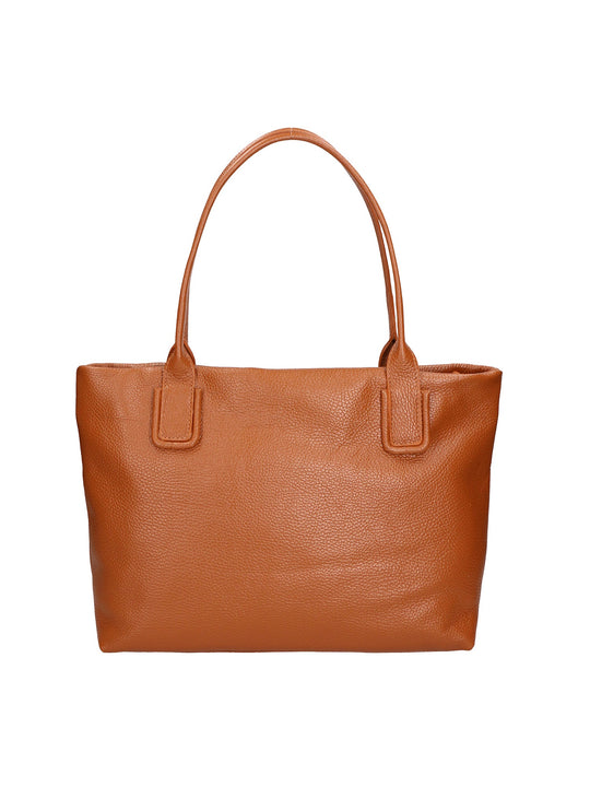 Borsa a spalla da Donna in Vera Pelle | gave lux | GLX220650623FBG-D17_CUOIO_SCURO
