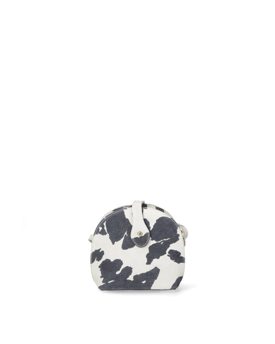 Borsa a tracolla da donna In Vera pelle | Gave Lux | GLX2253007323FBG-MUCCA_BIANCO+NERO