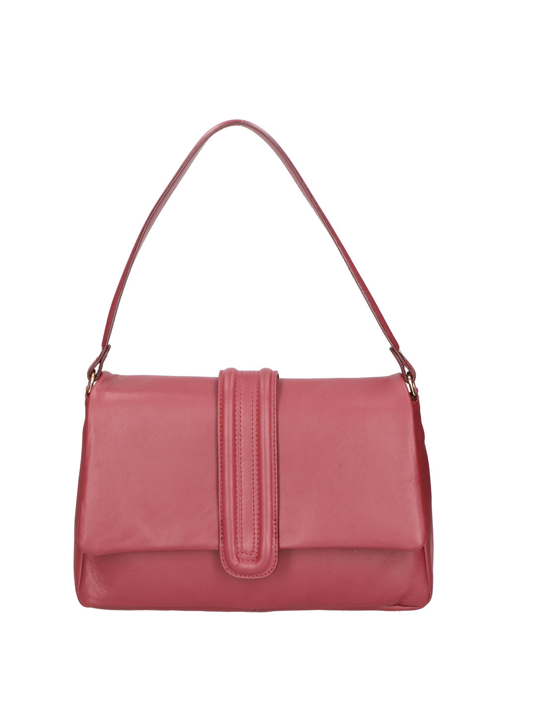 borsa a spalla da Donna in Vera Pelle | gave lux | GLX220649623FBG-S10_RUBINO