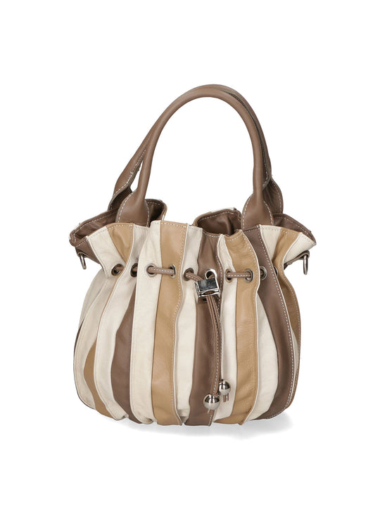 borsa a mano da Donna in Vera Pelle | Gave Lux | GLX228001223FBG-TAUPE