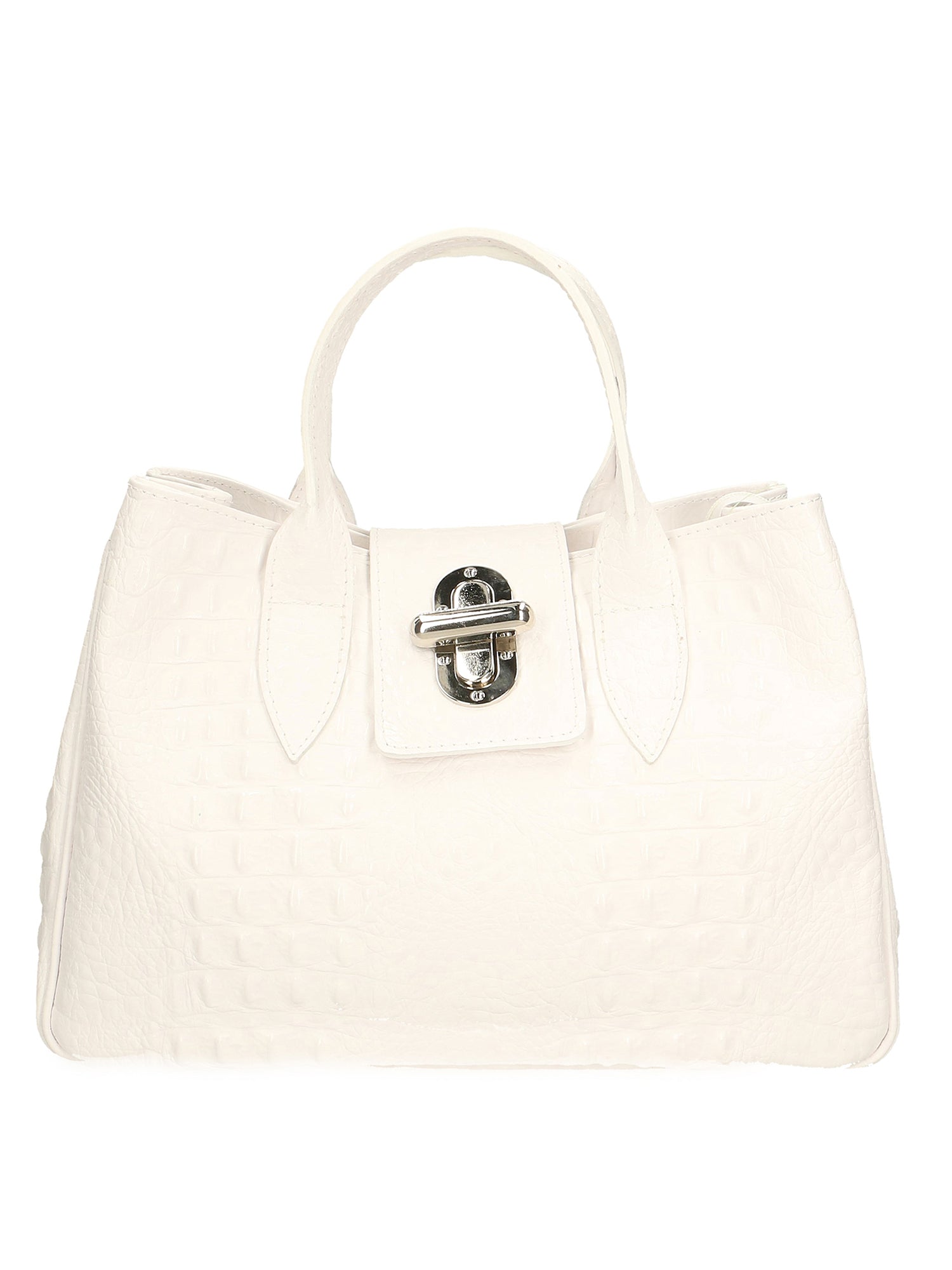 borsa a mano da Donna in Vera Pelle | Gave Lux | GLX22771823FBG-BIANCO