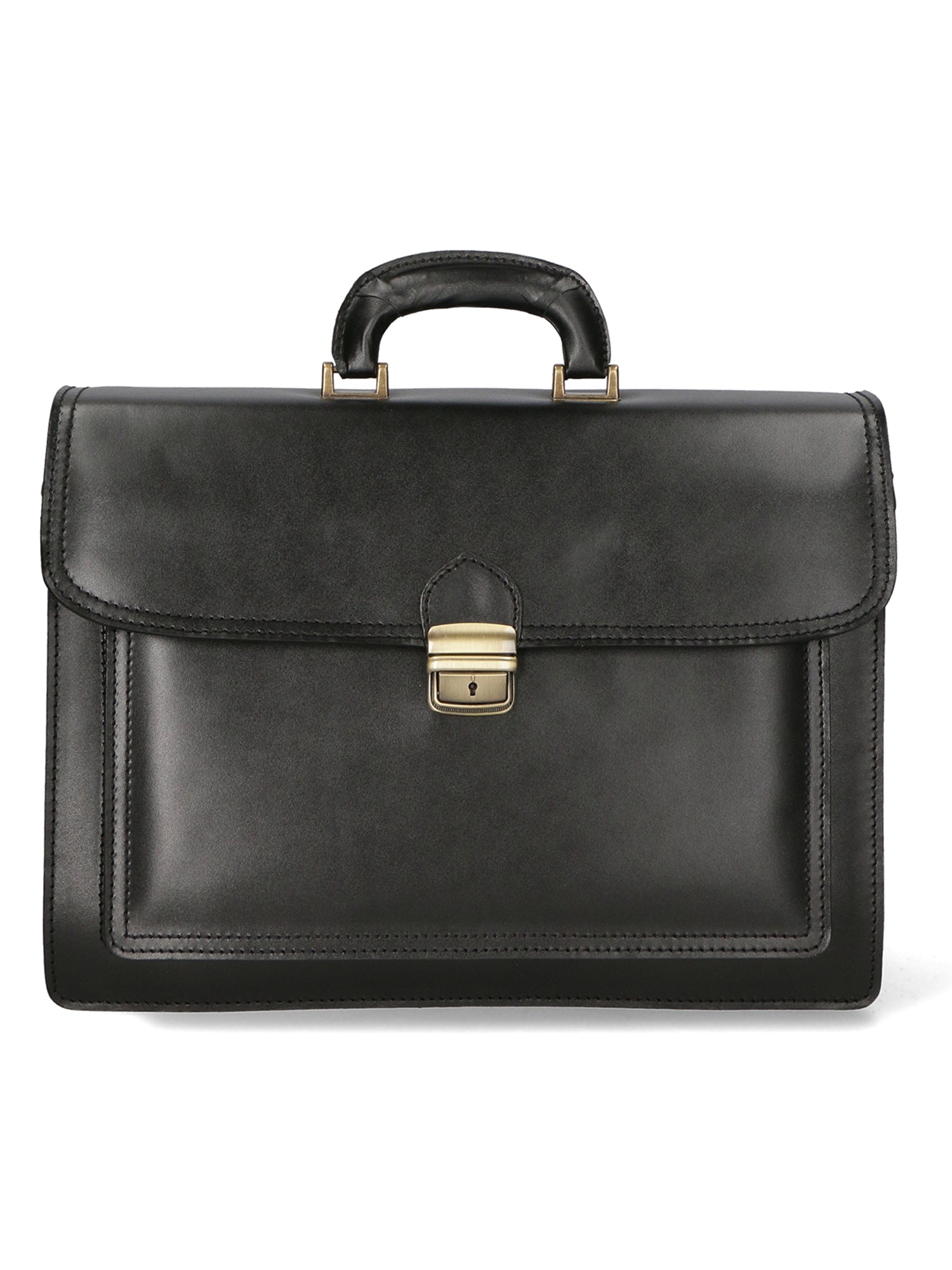 Borsa da lavoro da Uomo in Vera Pelle | Gave Lux | GLX22700823FBG-NERO_BLACK