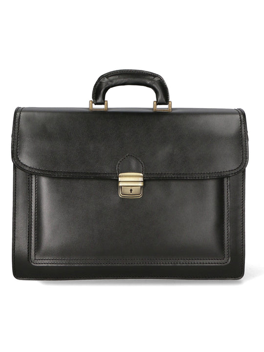 Borsa da lavoro da Uomo in Vera Pelle | Gave Lux | GLX22700823FBG-NERO_BLACK