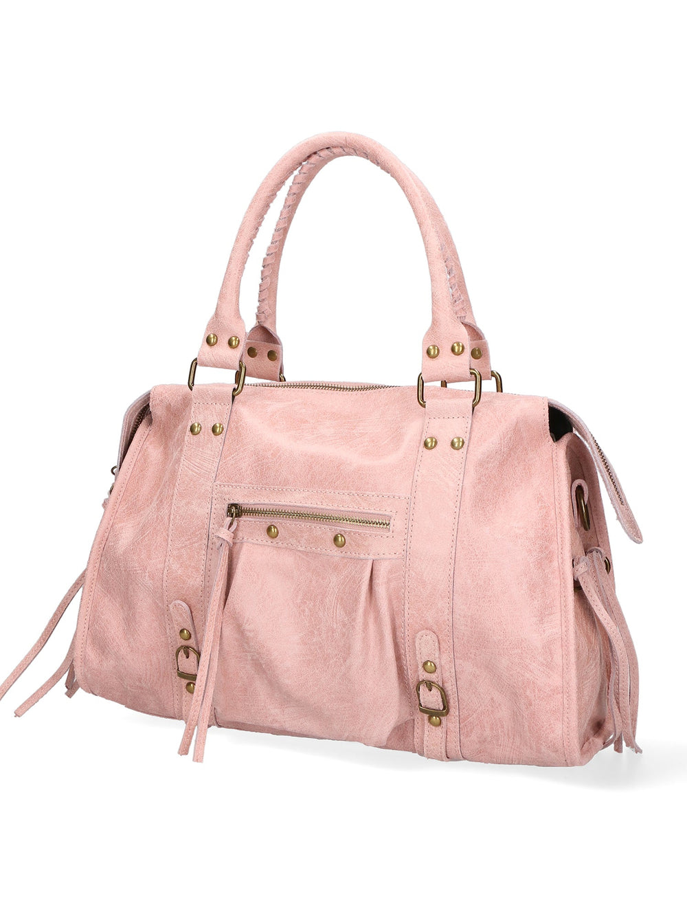 Linda Borsa a spalla da Donna in Vera Pelle
