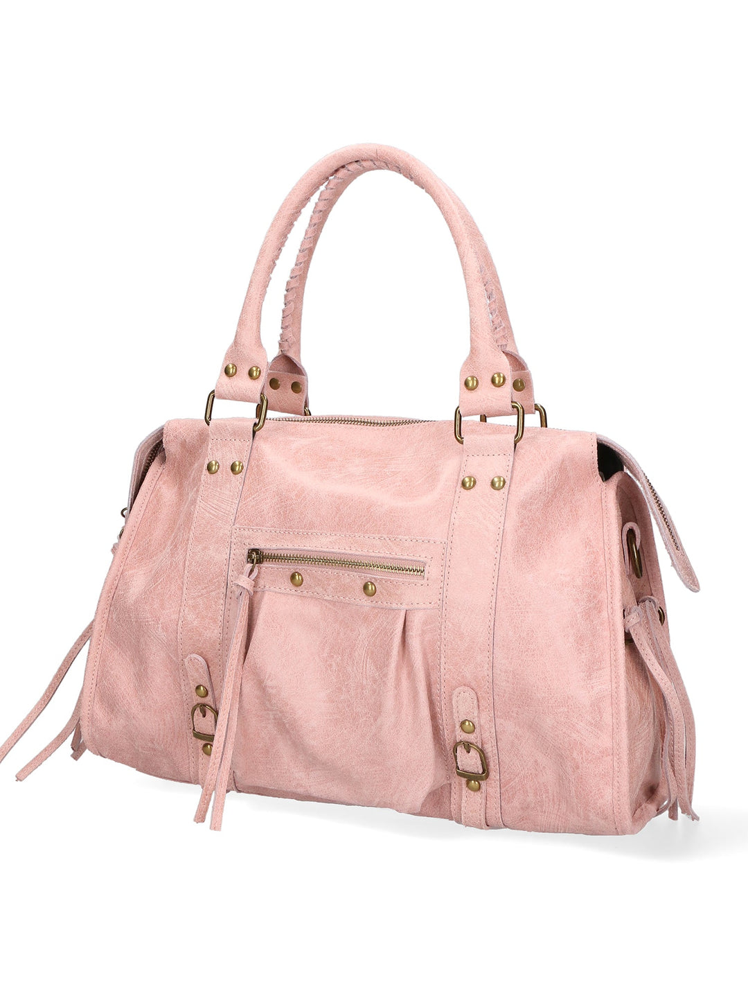 Linda Borsa a spalla da Donna in Vera Pelle