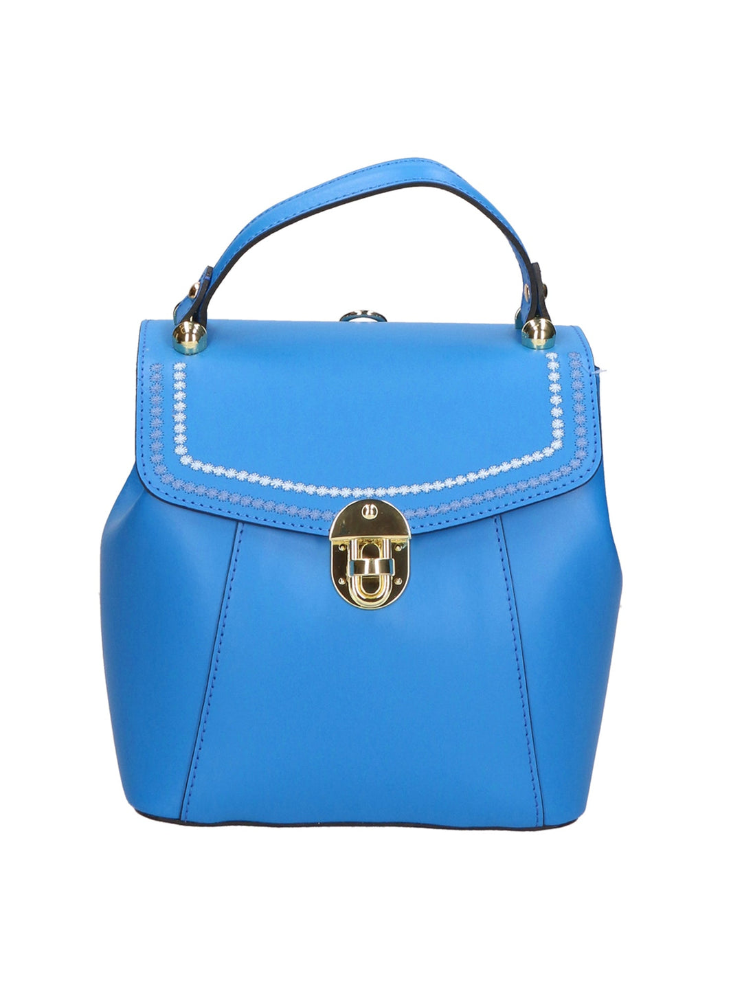 Borsa a mano da Donna in Vera Pelle | Gave Lux | GLX220593723FBG-L222_BLU_ASTER