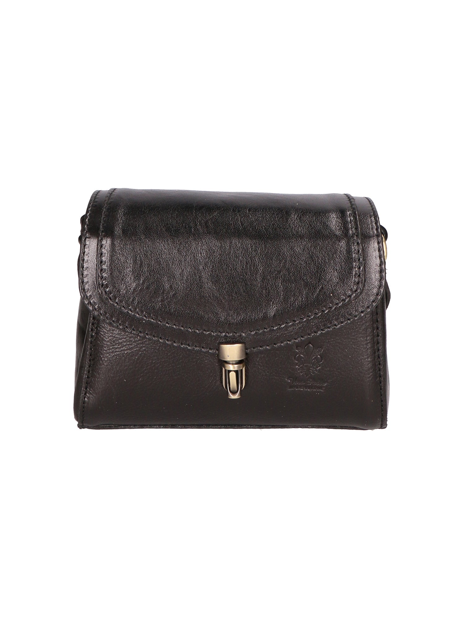 Borsa a tracolla da donna In Vera pelle | gave lux | GLX220711823FBG-NERO