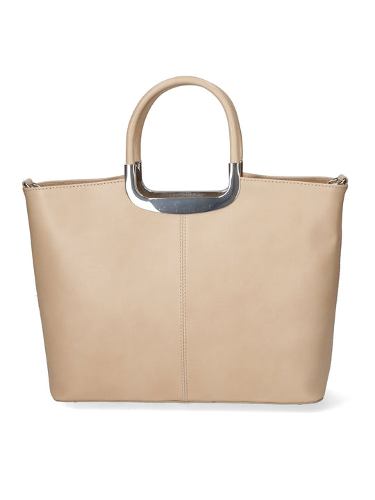 borsa a mano da Donna in Vera Pelle | Gave Lux | GLX22913323FBG-FANGO_TAUPE